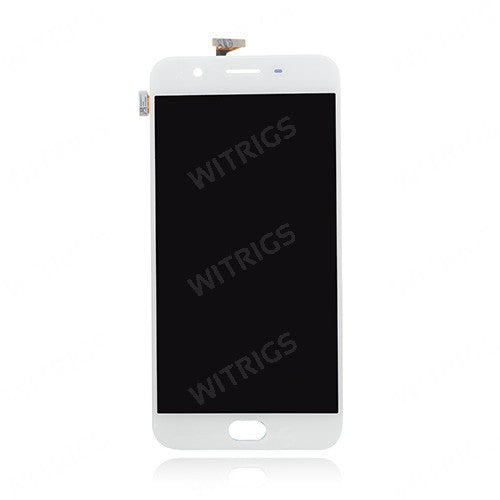 OEM LCD Screen with Digitizer Replacement for Oppo F1s White