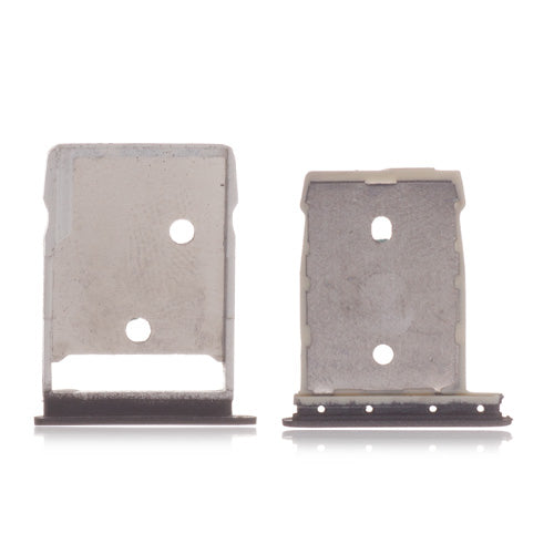 OEM SIM + SD Card Tray for HTC 10 Carbon Gray