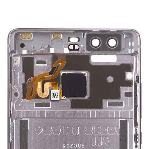 OEM Back Cover for Huawei P9 with Fingerprint Sensor Titanium Grey