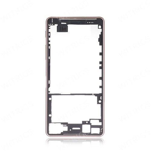 OEM Middle Frame for Sony Xperia X Performance Rose Gold