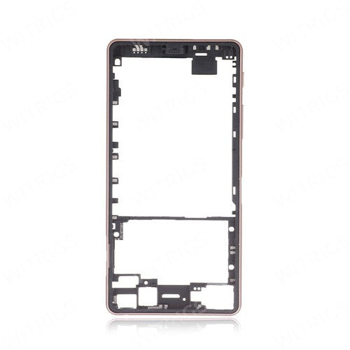OEM Middle Frame for Sony Xperia X Performance Rose Gold