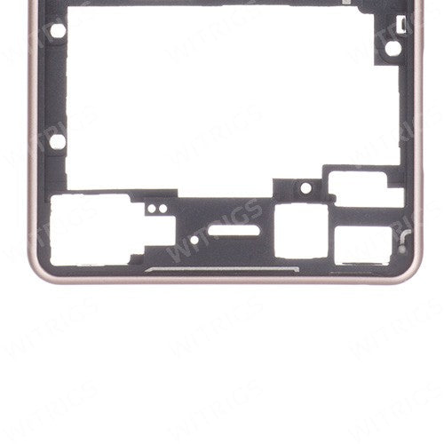 OEM Middle Frame for Sony Xperia X Performance Rose Gold