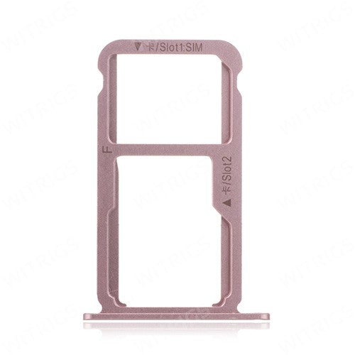 OEM SIM Card Tray for Huawei Honor 8 Dual Pink