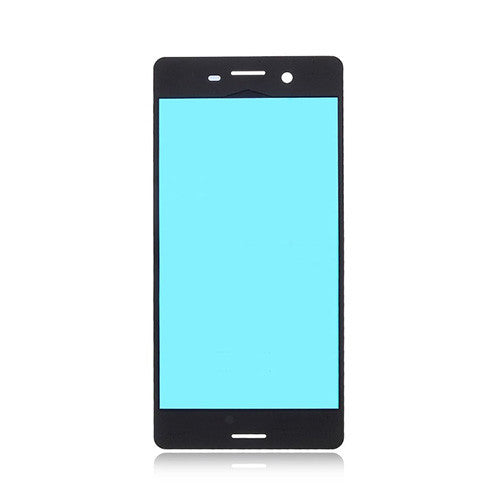 Custom Front Glass for Sony Xperia X/X Performance Graphite Black