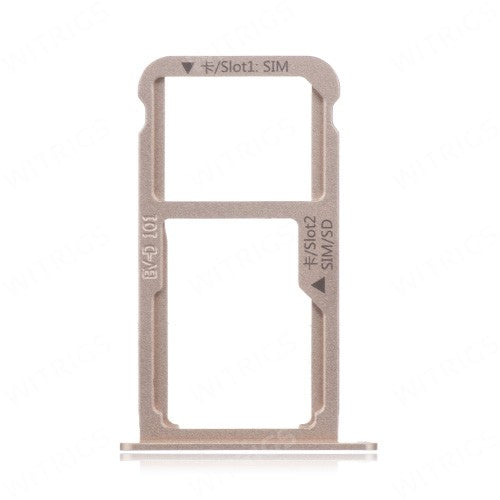 OEM SIM + SD Card Tray for Huawei Mate 9 Champagne Gold