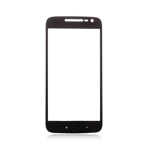 Custom Front Glass for Motorola Moto G4 Play Black