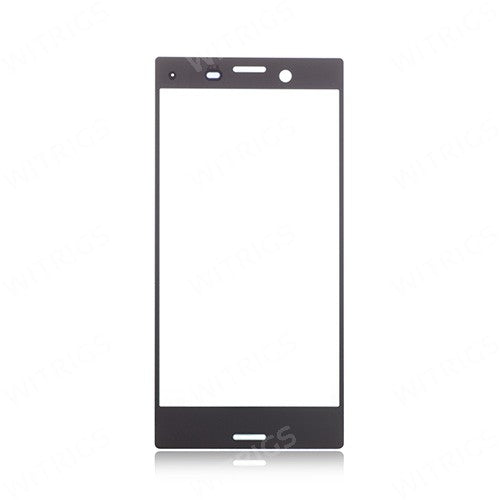 Custom Front Glass for Sony Xperia X Compact Mist Blue