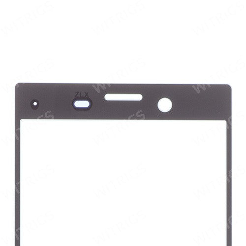 Custom Front Glass for Sony Xperia X Compact Mist Blue