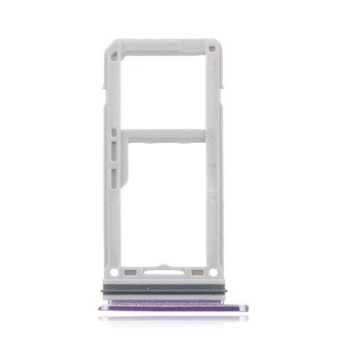 OEM Dual SIM + SD Card Tray for Samsung Galaxy S8/S8 Plus Orchid Gray