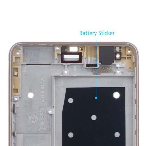 OEM Middle Frame for Huawei Honor 6 Plus Gold