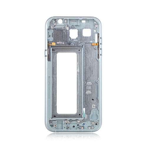 Brushed Silicon Back Shell for Samsung Galaxy A7 (2017) Black