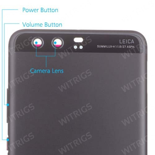 OEM Back Cover for Huawei P10 Plus Graphite Black