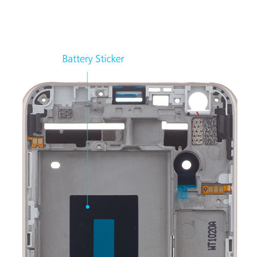 OEM LCD Supporting Frame for LG X Cam Gold