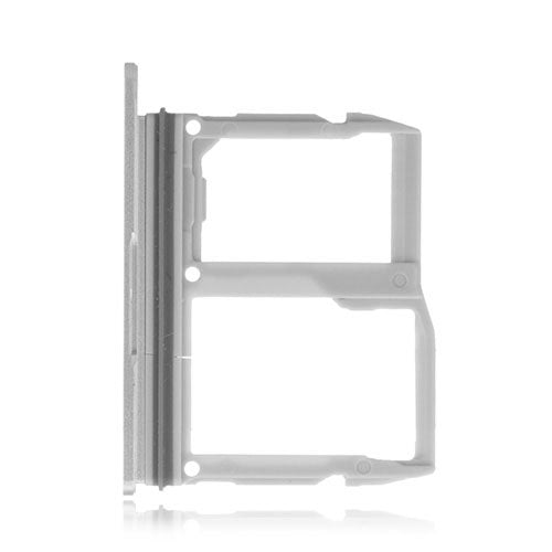 OEM Dual SIM + SD Card Tray for LG G6 Ice Platinum