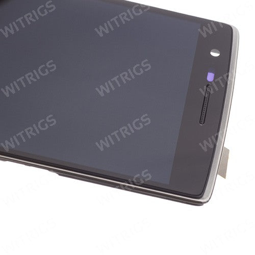 Custom LCD Screen Assembly Replacement for OnePlus One Sandstone Black