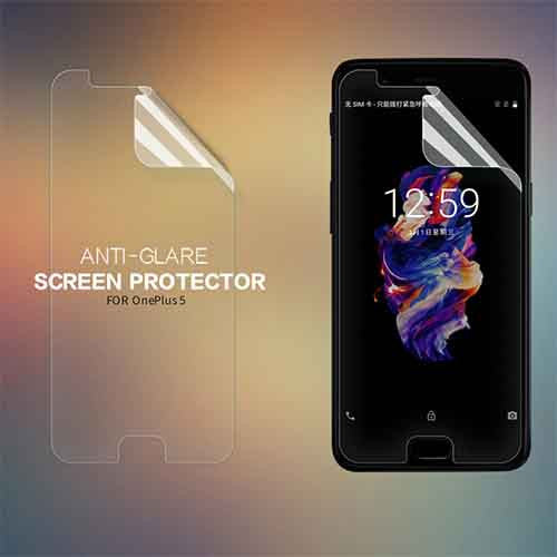 Nillkin Anti-Glare Screen Protector Kit for OnePlus 5 Transparent