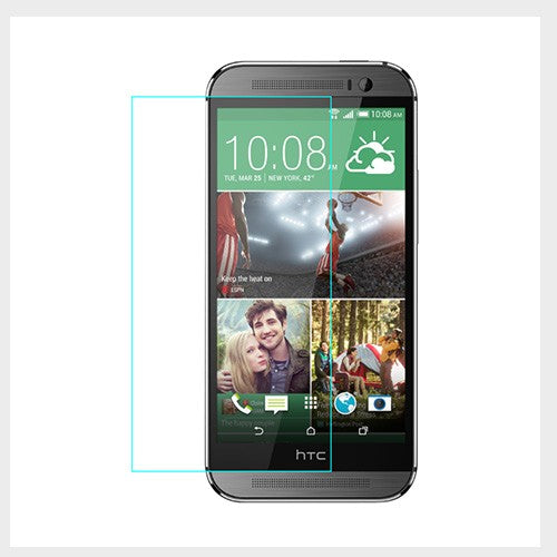 Tempered Glass Screen Protector for HTC One M8 Transparent
