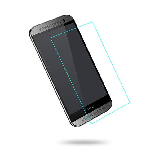 Tempered Glass Screen Protector for HTC One M8 Transparent