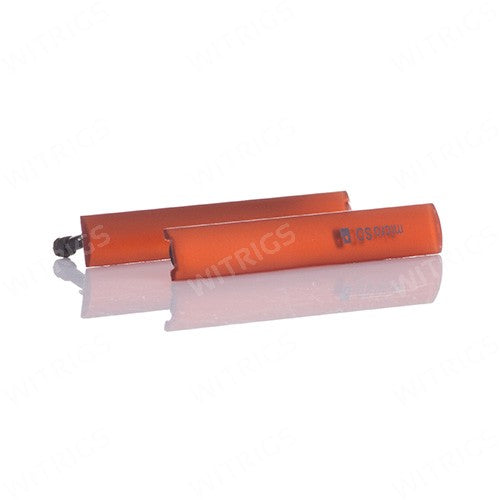 Custom Micro SD + SIM + USB Port Cover Flap for Sony Xperia Z3 Compact Red