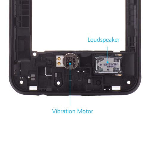 OEM Back Frame for LG K4 (2017) Black