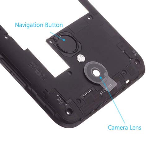 OEM Back Frame for LG K4 (2017) Black