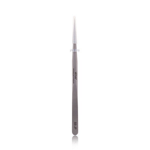 SS-JP Stainless Steel Tweezers Fine Tip Straight Silver