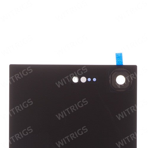 OEM Battery Cover + Camera Lens for Sony Xperia XZ Premium Deepsea Black