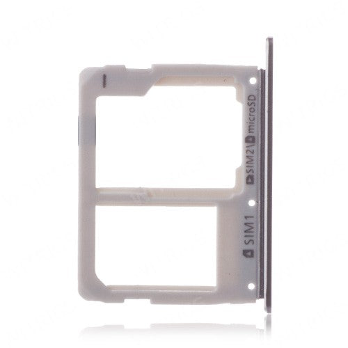 OEM SIM + SD Card Tray for Samsung Galaxy A5 (2016) Black