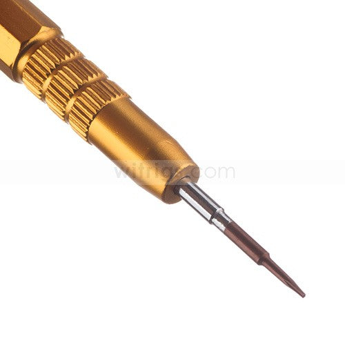 LJL-129 Pentalobe Screwdriver 0.8*25mm Gold