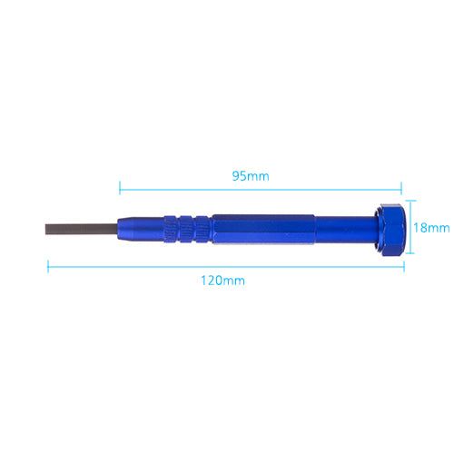 LJL-129 Screwdriver for iPhone 6S Medium Plate 2.5*25mm Blue