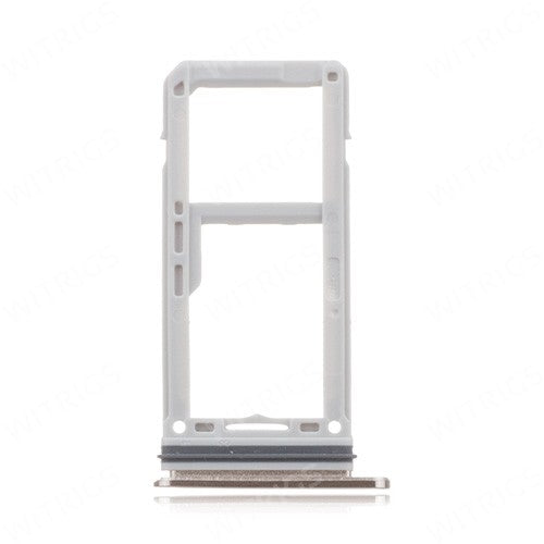 OEM Dual SIM + SD Card Tray for Samsung Galaxy S8/S8 Plus Maple Gold