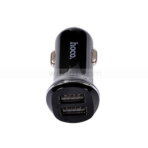 HOCO Z1 Double-ported Car Charger Black