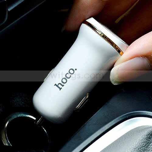 HOCO Z1 Double-ported Car Charger White