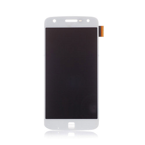 OEM AMOLED Screen with Digitizer Replacement for Motorola Moto Z Play White
