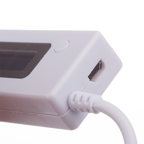 Battery Charging Ammeter White