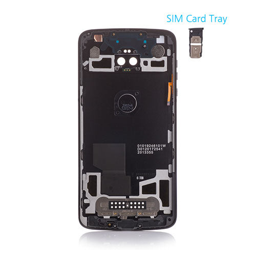OEM Back Cover for Motorola Moto Z2 Force Super Black