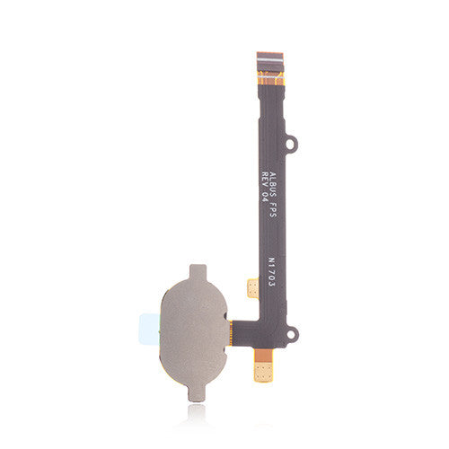 OEM Fingerprint Scanner Flex for Motorola Moto Z2 Play Lunar Gray