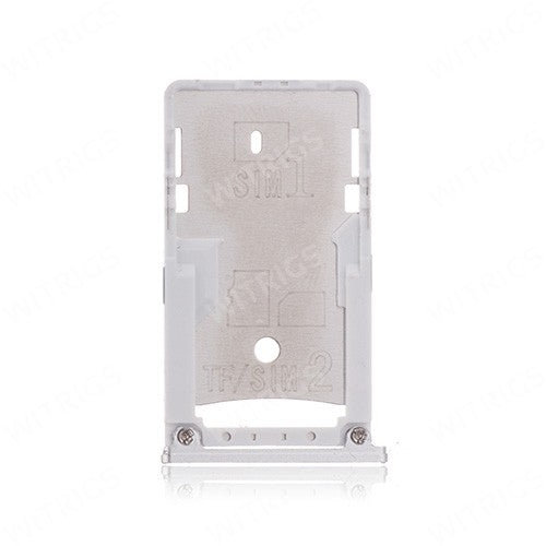 OEM SIM + SD Card Tray for Xiaomi Redmi 4 White