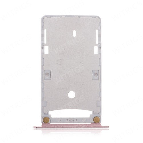 OEM SIM + SD Card Tray for Xiaomi Redmi Note 4X Pink