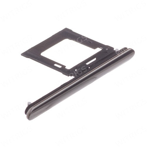 Custom SIM Card Tray + SIM Cover Flap for Sony Xperia XZ Premium Luminous Chrome