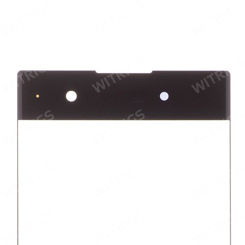 Custom Front Glass for Sony Xperia XA1 Plus Black
