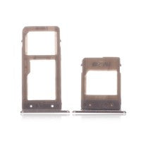 OEM Dual SIM + SD Card Tray for Samsung Galaxy A5 (2017) Black Sky