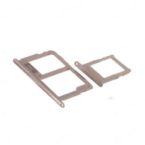 OEM SIM + SD Card Tray for Samsung Galaxy J3 (2017) Gold