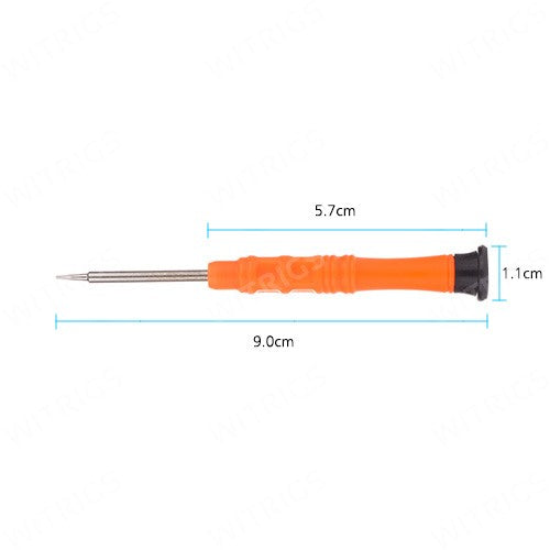 0.6mm Triangle Screwdriver 33*90mm for iPhone 7 Orange