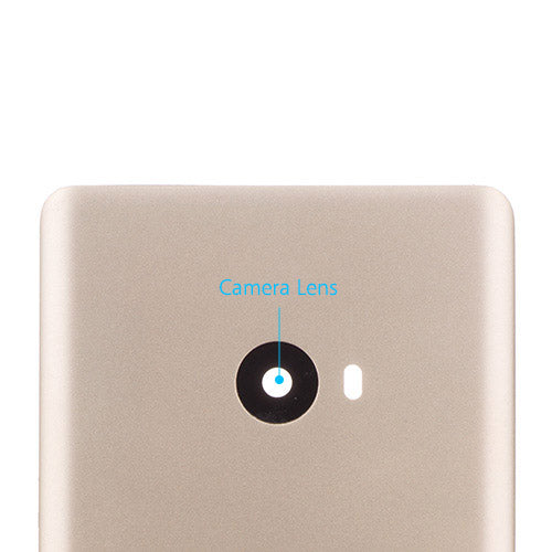 Custom Battery Cover for Xiaomi Mi Note 2 Gold