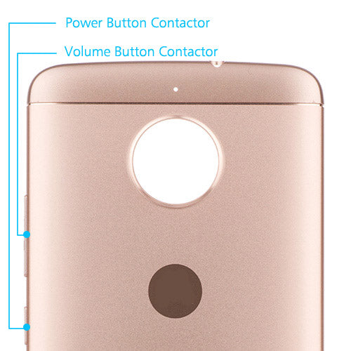 OEM Back Cover for Motorola Moto E4 Fine Gold