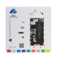 Magnetic Screw Mat for iPhone 4S White