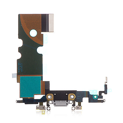 OEM Charging Port Flex for iPhone 8 Plus Silver
