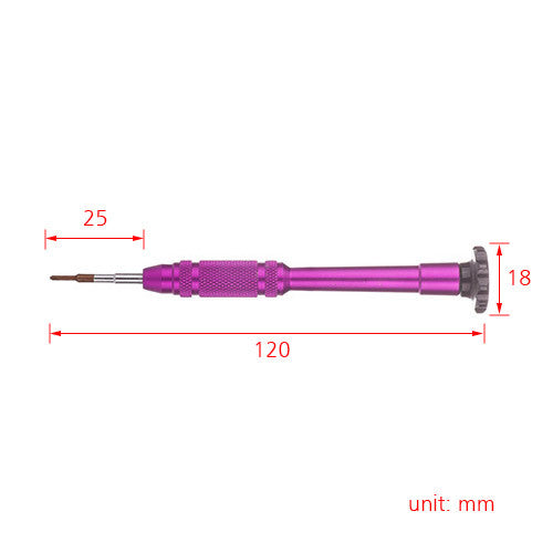Witrigs Phillips Screwdriver PH000 1.3*25mm Purple