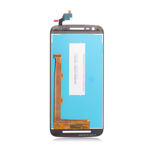 OEM LCD Screen with Digitizer Replacement for Motorola Moto E3 Black